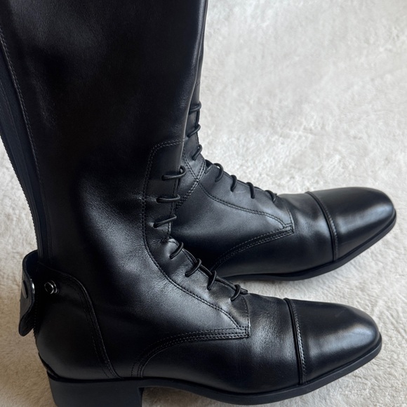 Ariat Women’s 10 US Palisade Calf: Reg Height: Short Black Tall Riding Boots - Picture 16 of 16